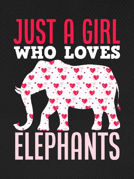 Elefant Herzen Mädchen
