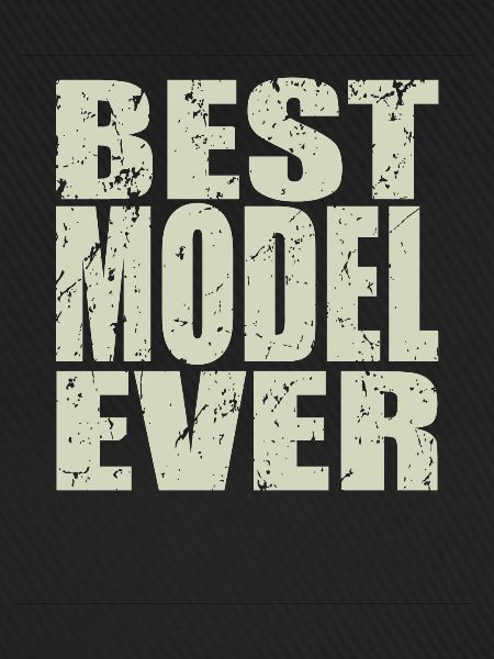 Best Model ever Model Geschenk