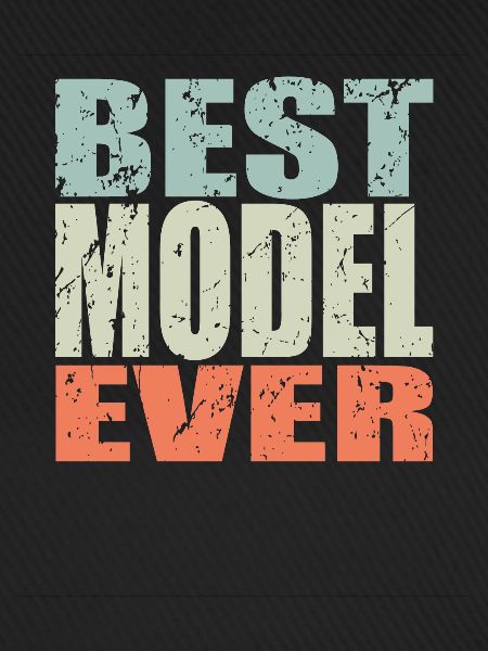 Best Model ever Model Geschenk