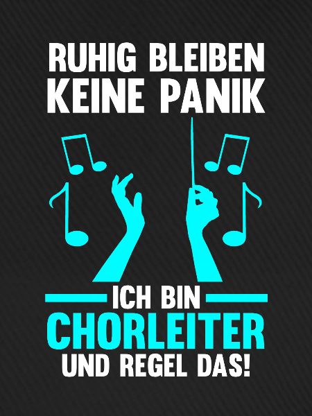 Chorleiter Beruf Dirigent Geschenk
