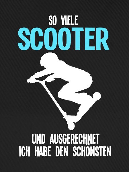 Scooter Roller Roller-Fahrer Geschenk