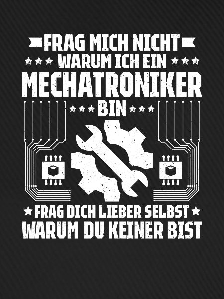 Mechatroniker Mechatronik Mechatronics Engineer