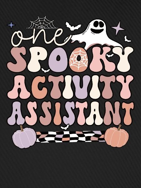 Activity Assistant Activity Professional Halloween