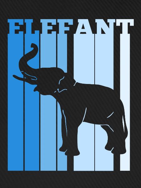 Dickhäuter Rüsseltier Elefant