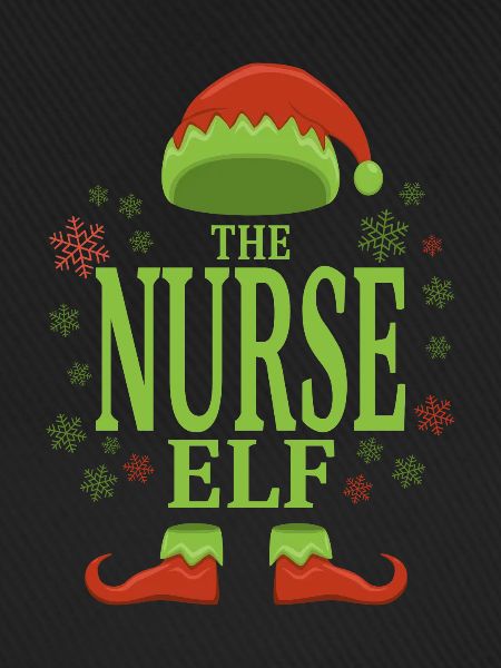 Krankenschwester Weihnachtself