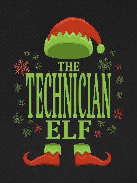 Techniker Weihnachtself