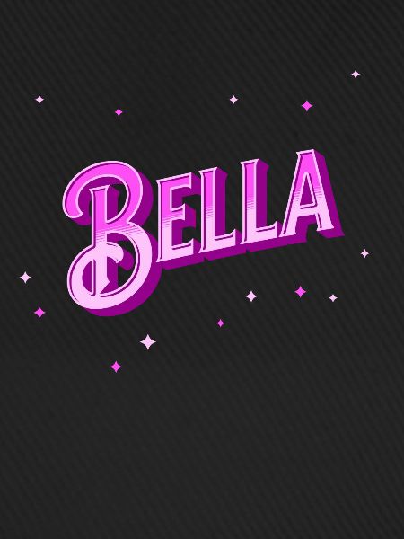 Bella Namen personalisiert