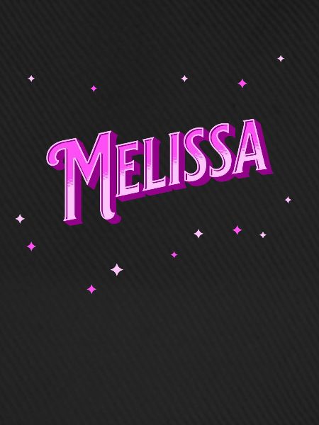 Melissa Namen personalisiert