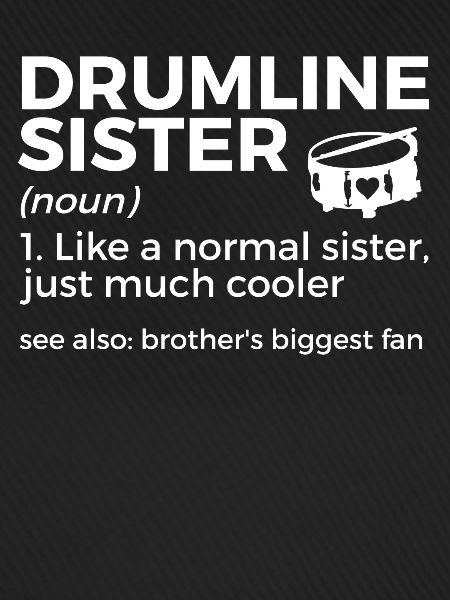 Drumline Trommeln Geschenk