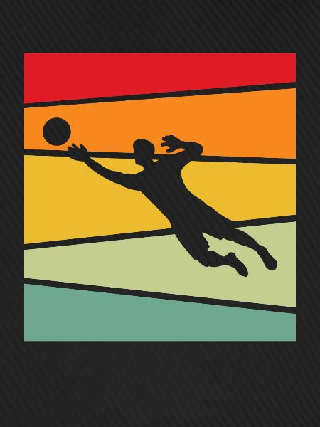 Torwart Retro
