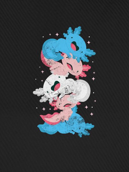 Axolotl Wassertier Wasser Geschenk