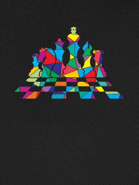 Schach Polygon Schachfigur