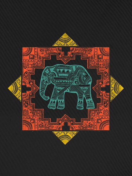 Ethnischer Elefant