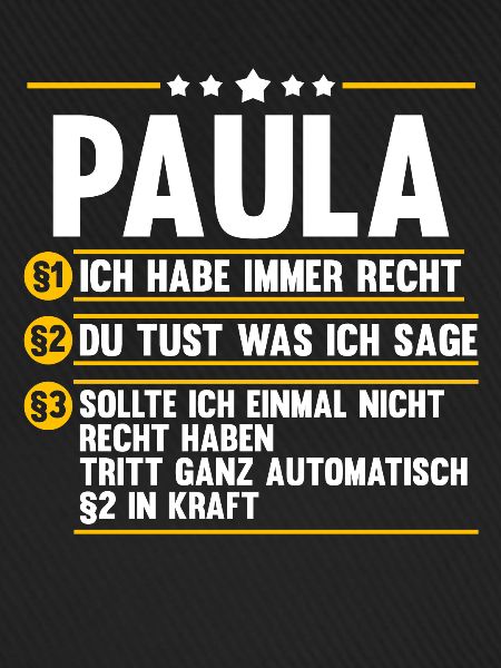 Name Paula