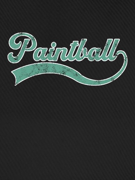 Paintball Schriftzug
