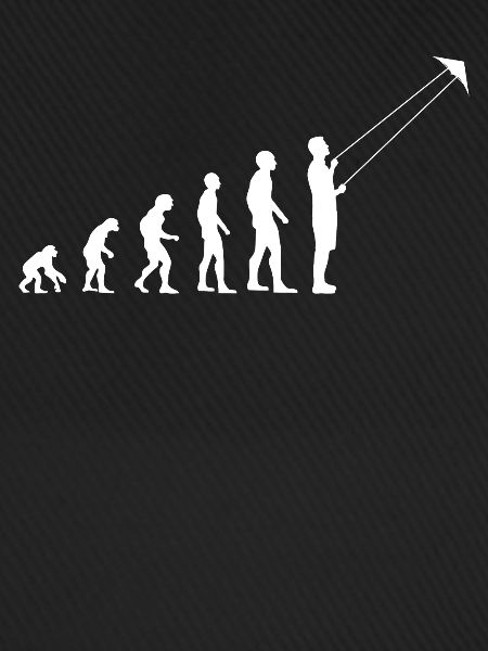 Drachenfliegen Evolution Drachensteigen Geschenk