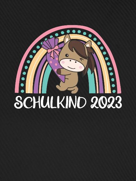 Schulkind 2023 Einschulung Pferd Schule