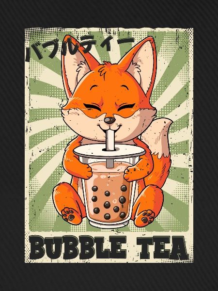 Boba Tea Fuchs Bubble Tea