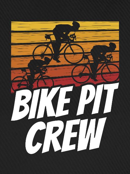 Fahrrad Boxencrew Radrennen Radrennfahrer