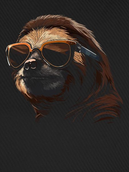 Kühle Sonnenbrille
