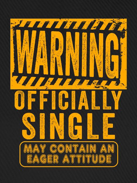 Warnung Offiziell Single Eifer Attitude