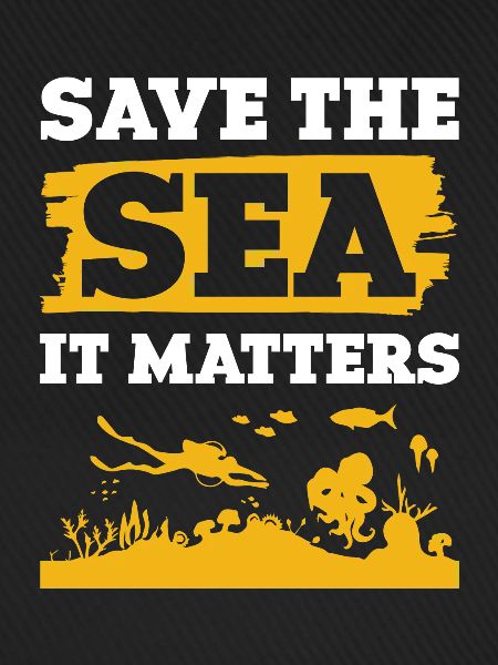 save the ocean spruch