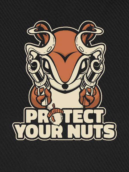 Protect Your Nuts Squirrel Fuchshörnchen