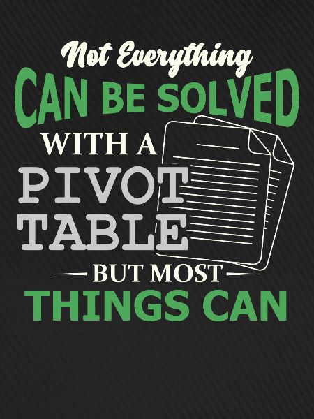 Pivot-Tabelle Tabellenkalkulation Nerd Buchhalter