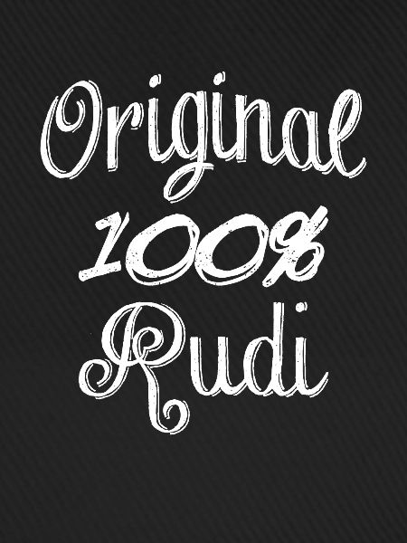 Original 100% Rudi