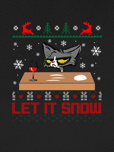 Let it snow Cat