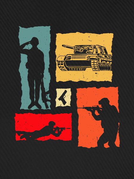 Retro Tank Soldier
