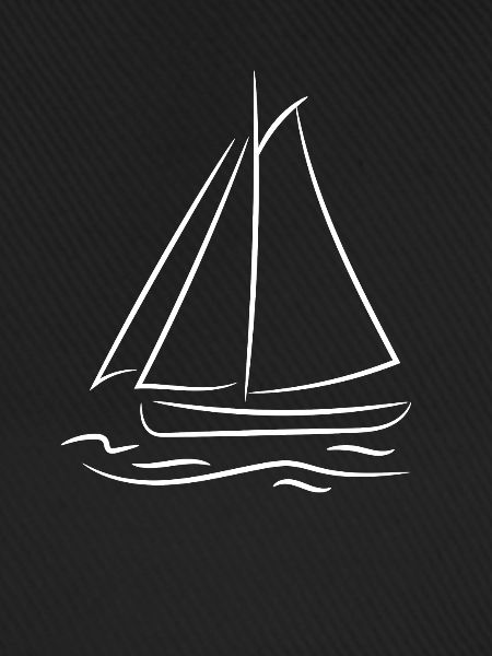 Segelboot Skizze