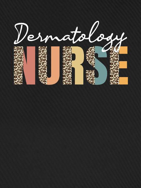 Dermatologie Krankenschwester Leopard Muster