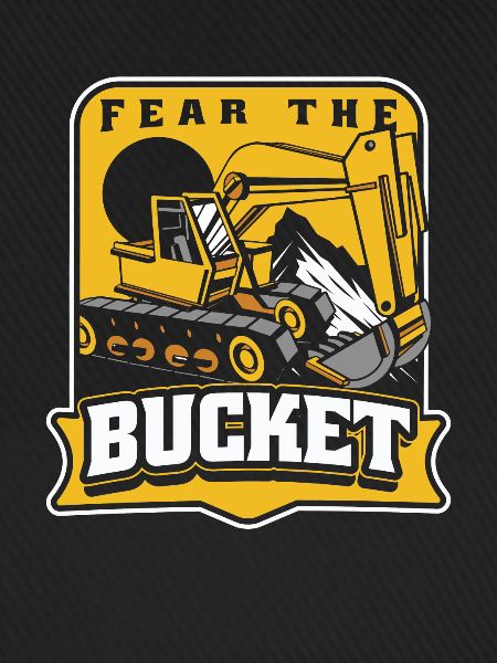 Fear The Bucket Seilbagger Raupenbagger