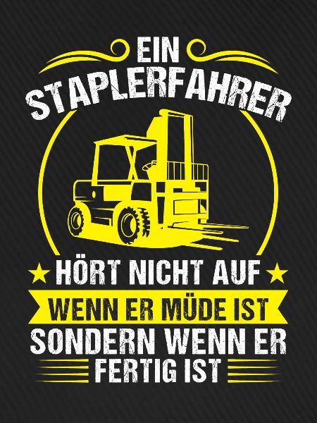 Staplerfahrer Stapler Lagerlogistik Geschenk