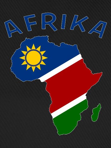 Namibia Landkarte Afrika