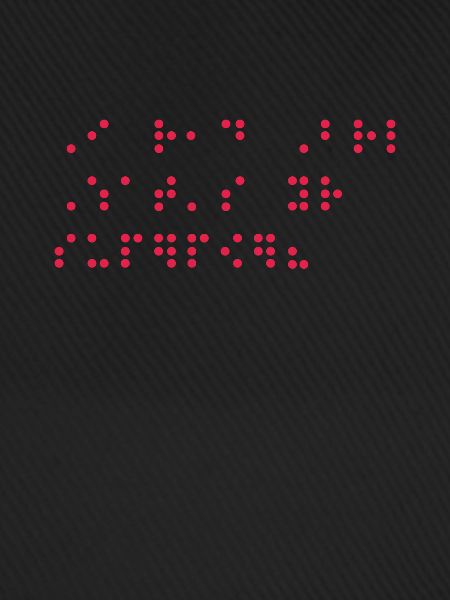 Braille Blindenschrift Blind Geschenk