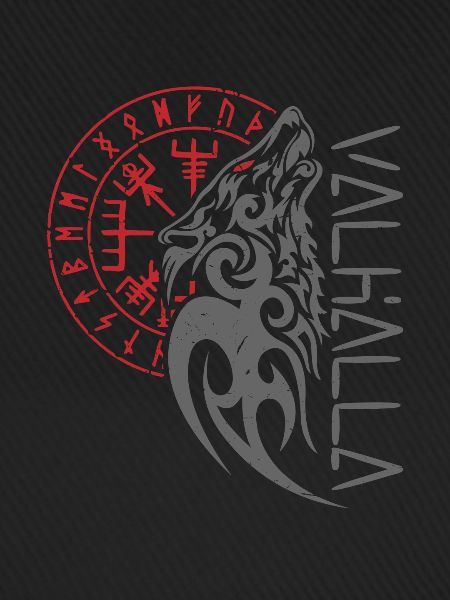 Walhalla Wolf Odin Kompass