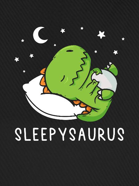 Official Napping Shirt Sleepysaurus