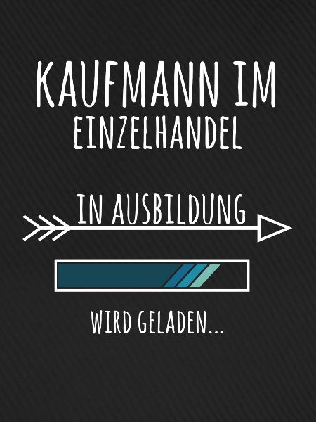Kaufmann im Einzelhandel Ausbildung Beruf Geschenk