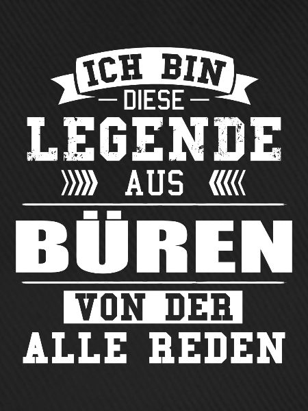 Stadt Büren Deutschland Legende Spruch