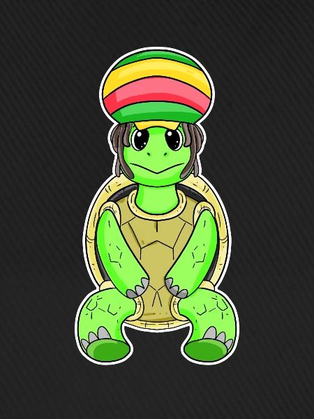 Rasta Schildkröte