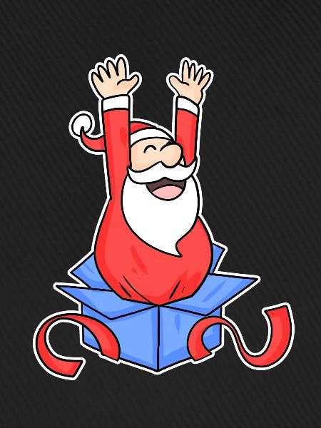 Weihnachtsmann Überraschung
