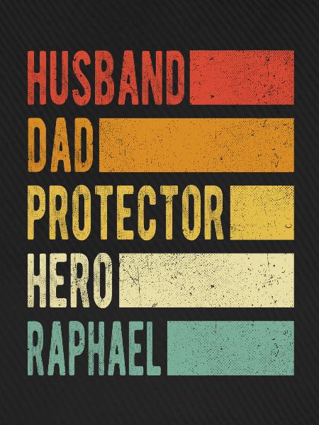 Raphael Name Papa Geschenk
