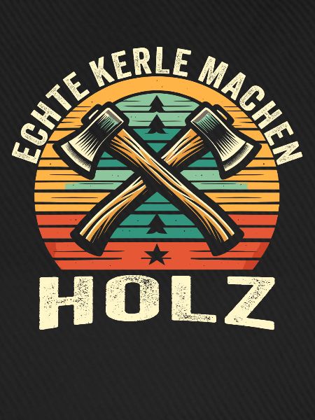 Holz Holzfäller Forstwirtschaft Geschenk