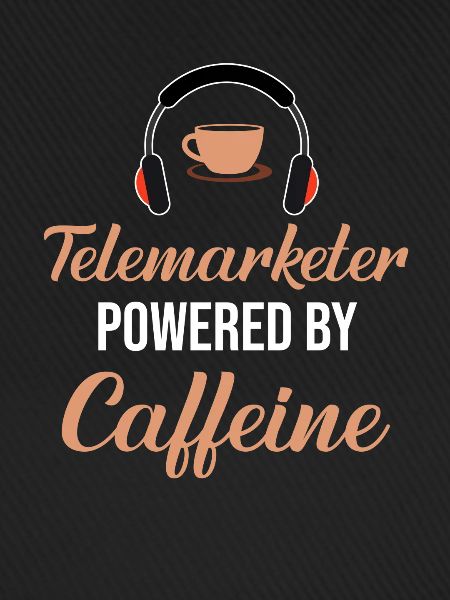 Telemarketer Mit Caffeine-callcenter-service
