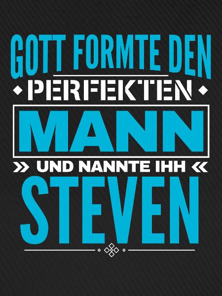 Steven Name Design