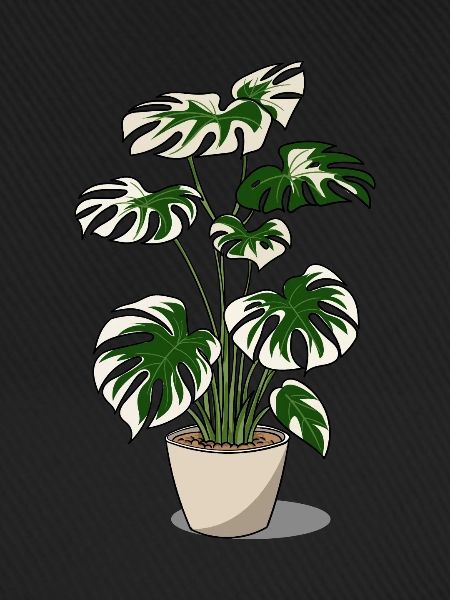 Variegated Monstera