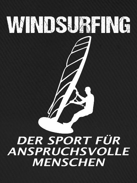 Anspruchsvolles Windsurfen