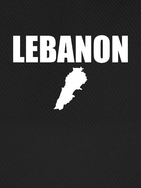 Libanon Karte Libanesische Libanese